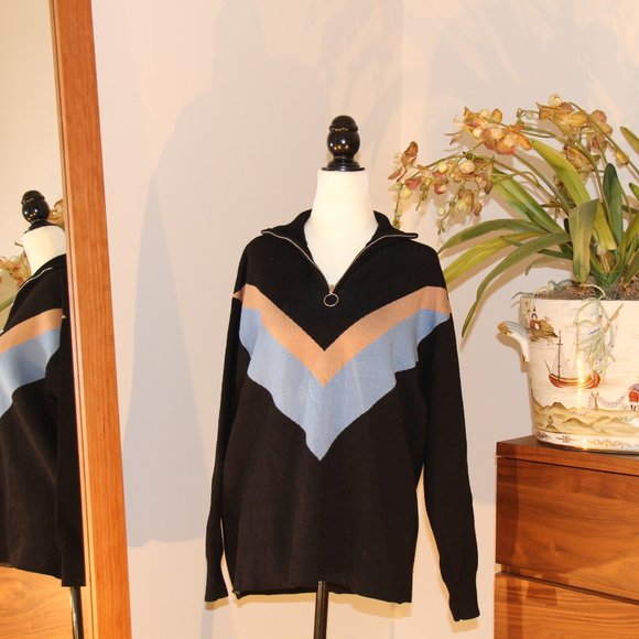Black Sandro Paris Sweater - Picture 1 of 1